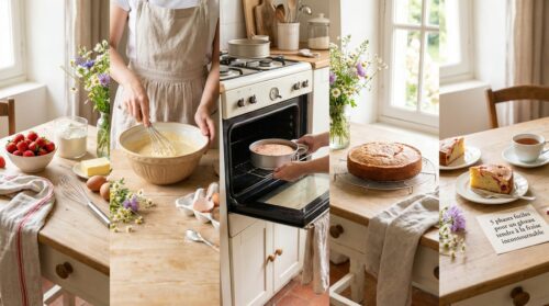 5 phases faciles pour un gâteau tendre à la fraise incontournable