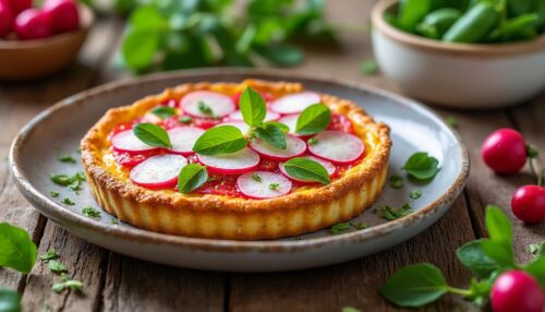 Cette tartine croustillante au radis révèle tout le printemps dans l’assiette