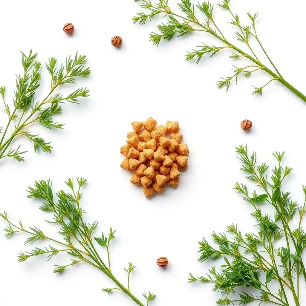 Quelques brins de coriandre fraîche