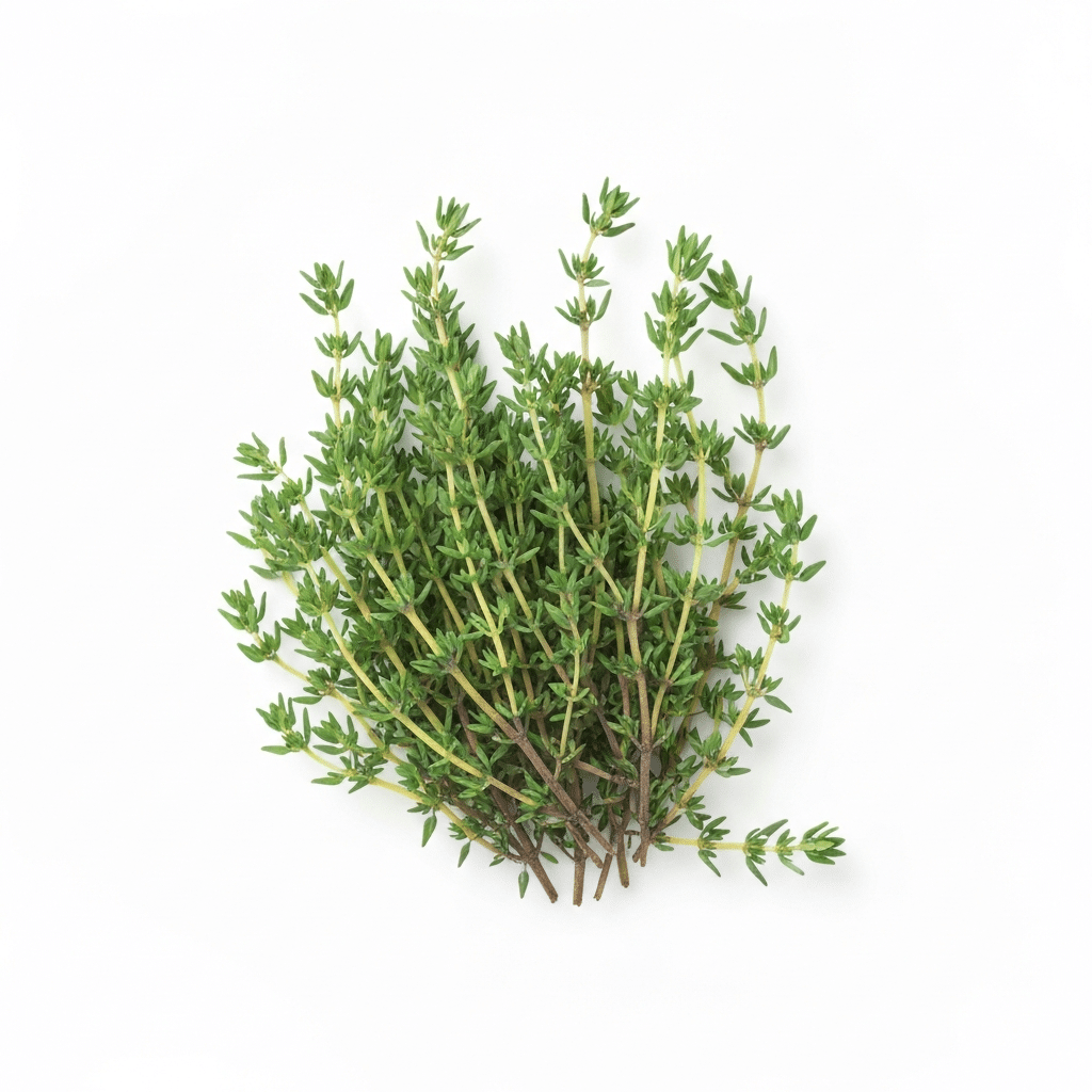 branches de thym frais
