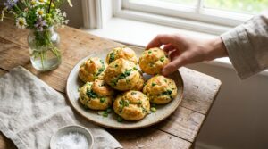 Ma trouvaille savoureuse des gougères végétales fondantes au printemps