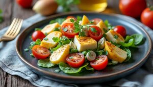 Mon ingrédient secret pour une salade chèvre chaud qui fait l’unanimité en famille