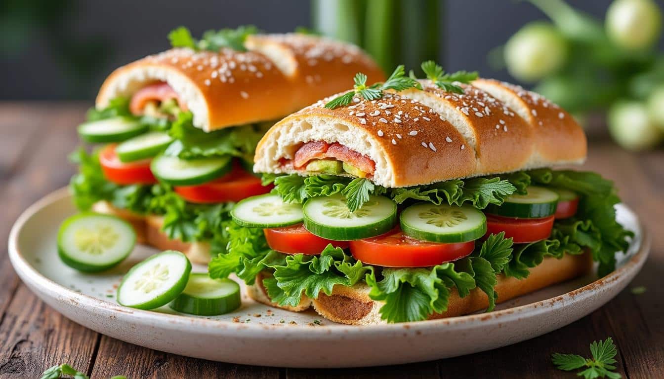 Mon sandwich roulé aux asperges fraîches du marché m'a séduit dès la première dégustation