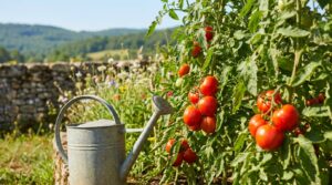 Obtenez des tomates généreuses et savoureuses en incorporant juste 3 cuillères de cet élément à l’eau