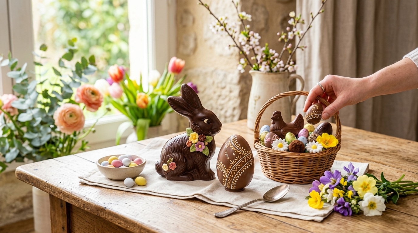 Pourquoi les œufs de Pâques au chocolat “à l’ancienne” restent les plus aimés en France