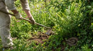 Un réflexe négligé en désherbant peut accroître le danger de morsure de vipère